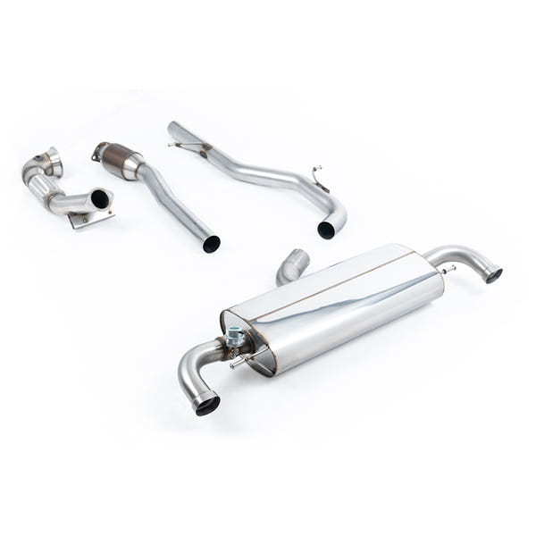 Milltek cat-back udstødning til Audi TT Mk2 TT RS Coupé 2.5-liter TFSI quattro, race