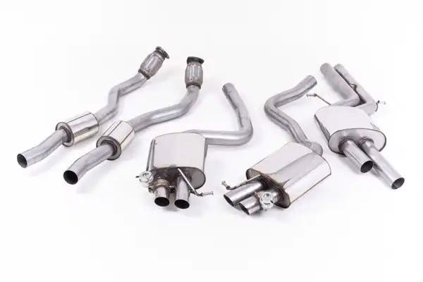 Milltek cat-back udstødning til Audi RS4 B8 4.2 FSI quattro Avant, resoneret – billede 2