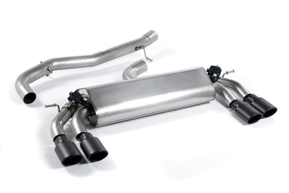 Milltek cat-back udstødning til Audi S3 2.0 TFSI quattro 3 dørs 8V.2, sorte tips – billede 6