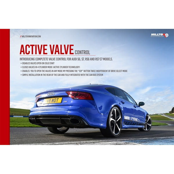 Milltek Active Valve Control til Audi SQ5 3.0TFSI V6 Turbo – billede 2