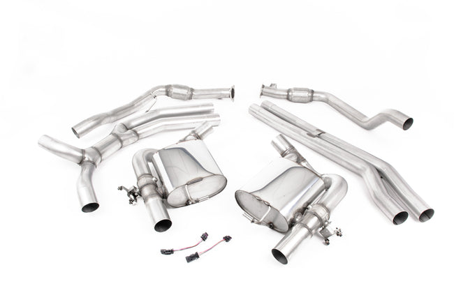 Milltek Cat-Back udstødning – Audi RS5 B9 2.9 V6 Turbo Sportback – race-version – produktbillede 1