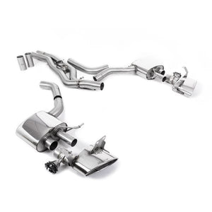 Milltek front pipe-back udstødning – Audi RS6 C8 4.0 V8 bi-turbo – produktbillede 6