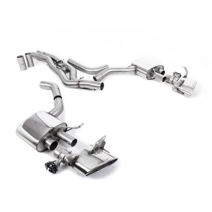 Milltek front pipe-back udstødning – Audi RS6 C8 4.0 V8 bi-turbo – produktbillede 6