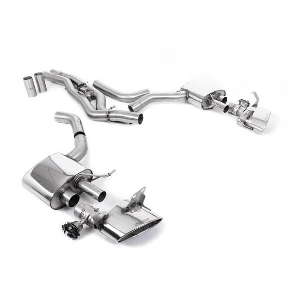 Milltek front pipe-back udstødning – Audi RS6 C8 4.0 V8 bi-turbo – produktbillede 6