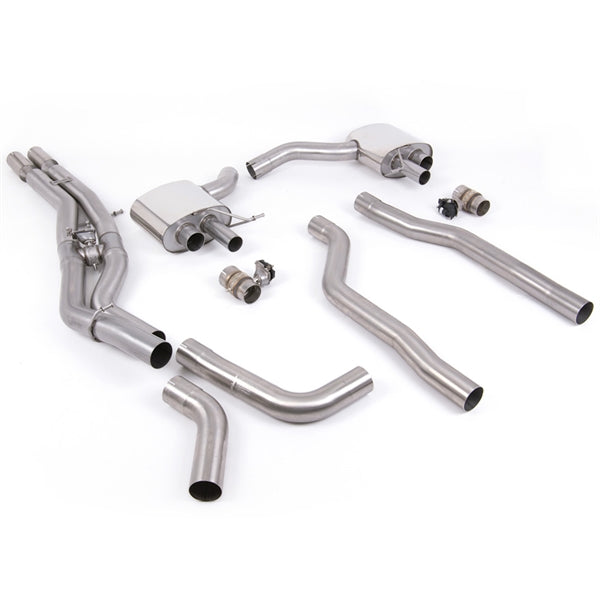 Milltek Cat-Back udstødning – Audi RS6 C8 4.0 V8 bi-turbo – ikke-resoneret – produktbillede 5