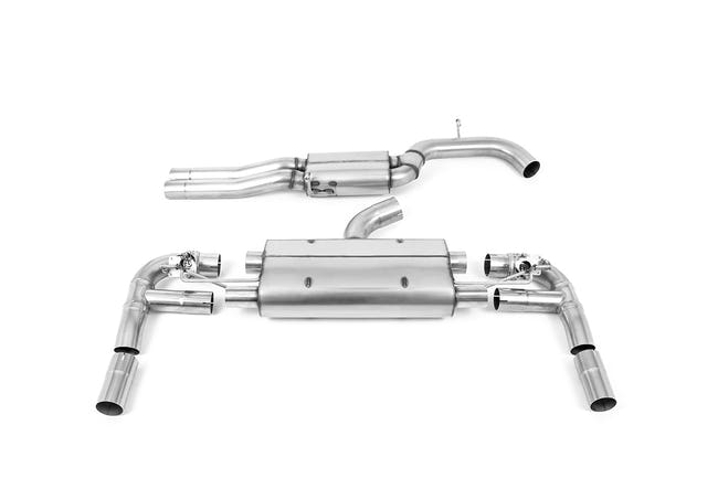 Milltek cat-back udstødning til Audi RS3 Sedan 400PS (8V MQB), resoneret