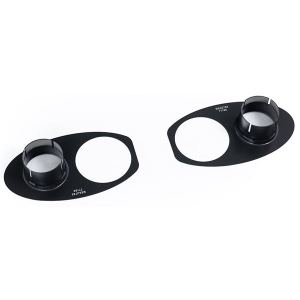 Milltek Optional Cerakote Black Rear Trim Finisher Plates Audi RS6 C8 4.0 V8 bi-turbo in Performance Edition (OPF/GPF Mo – billede 2