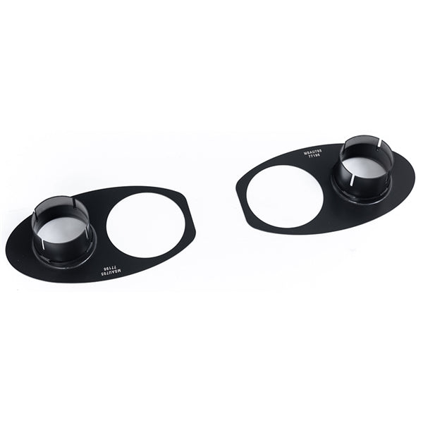 Milltek Optional Cerakote Black Rear Trim Finisher Plates Audi RS7 C8 4.0 V8 bi-turbo (OPF/GPF Models) – billede 2