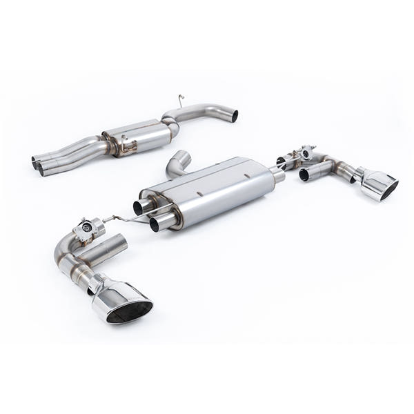 Milltek cat-back udstødning til Audi TT Mk3 TTRS 2.5TFSI Quattro, resoneret – billede 2