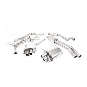 Milltek cat-back udstødning til Audi RS5 B9.5 2.9 V6 Turbo Coupe, resoneret – billede 2