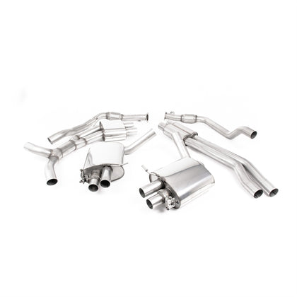 Milltek cat-back udstødning til Audi RS5 B9.5 2.9 V6 Turbo Coupe, resoneret – billede 2