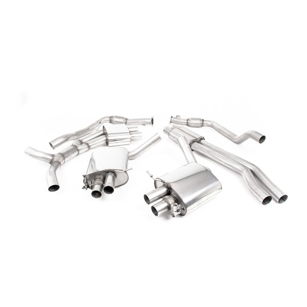 Milltek cat-back udstødning til Audi RS5 B9.5 2.9 V6 Turbo Coupe, resoneret – billede 2
