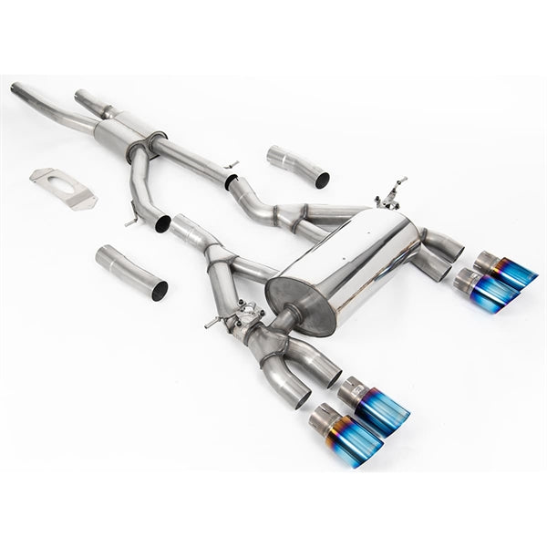 Milltek Cat-Back udstødning – BMW 4-serie F82/83 M4 Coupe/Cabriolet, M4 Competition & M4 CS Coupé – race-version – produktbillede 14