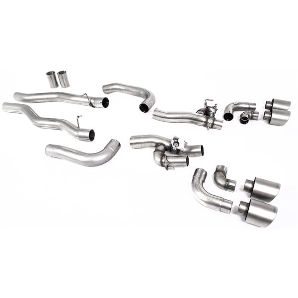 Milltek cat-back udstødning til BMW 8-serie M8 & M8 Competition 4.4l V8 Twin Turbo F91 & F92 Coupe & Cabrio
