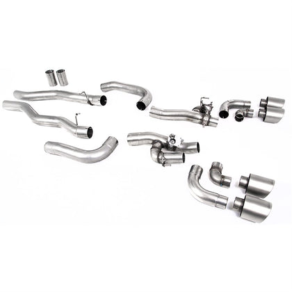 Milltek Cat-Back udstødning – BMW 8-serie M8 & M8 Competition 4.4l V8 Twin Turbo F93 Gran Coupe LCI – produktbillede 5