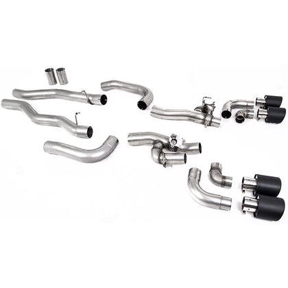 Milltek Cat-Back udstødning – BMW 8-serie M8 & M8 Competition 4.4l V8 Twin Turbo F93 Gran Coupe LCI – produktbillede 7