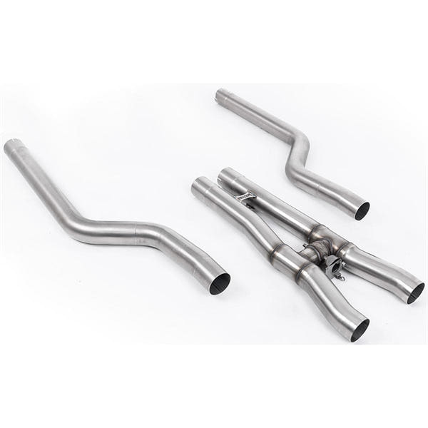 Milltek downpipe til BMW 8-serie M8 & M8 Competition 4.4l V8 Twin Turbo F91 & F92 Coupe & Cabrio – billede 2