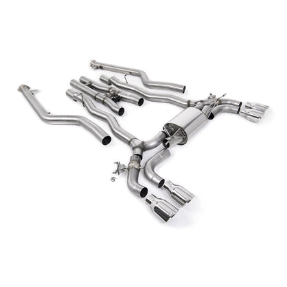 Milltek cat-back udstødning til BMW 5-serie M5 & M5 Competition 4.4l Twin Turbo F90 LCI – billede 2