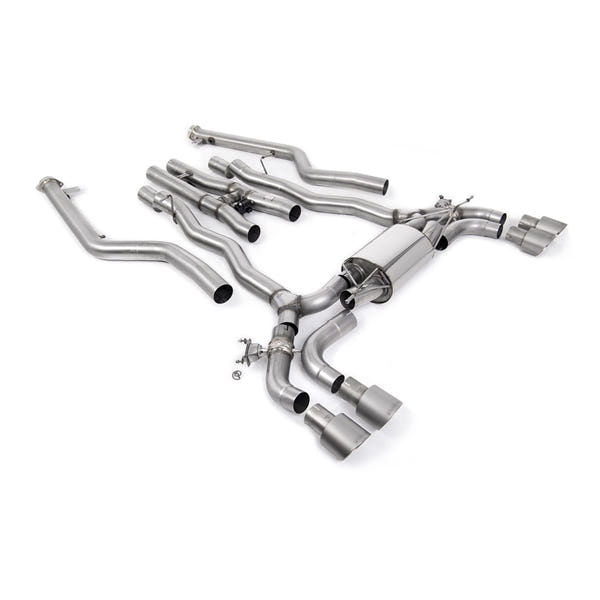 Milltek cat-back udstødning til BMW 5-serie M5 & M5 Competition 4.4l Twin Turbo F90 LCI – billede 2