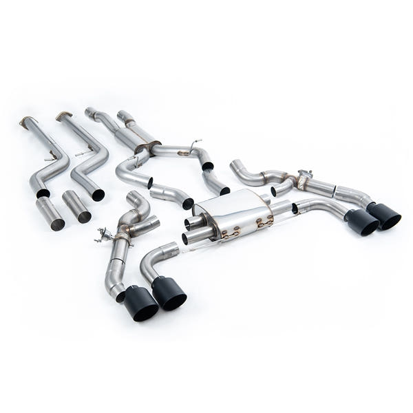 Milltek Cat-Back udstødning – BMW X3 X3M / X3M Comp (G01) 3.0 (2022 og frem) – resoneret – produktbillede 2