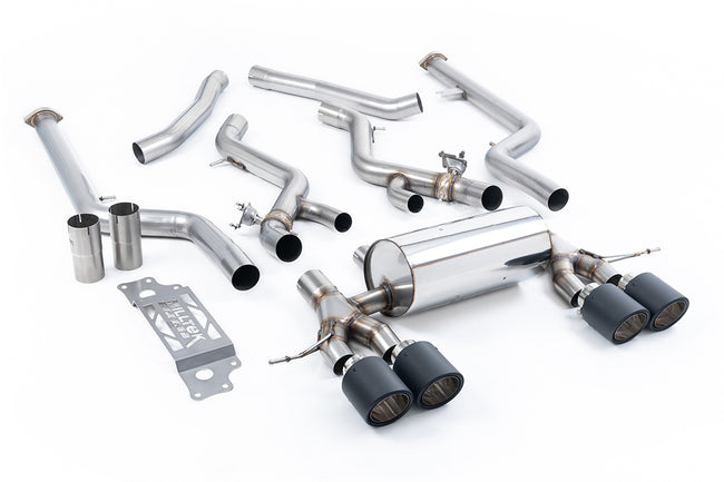 Milltek Cat-Back udstødning – BMW 2-serie M2 Coupe – ikke-resoneret – produktbillede 1