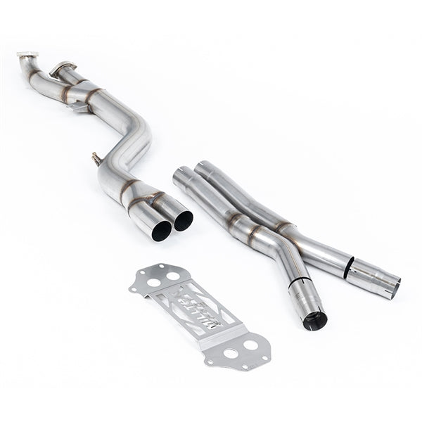 Milltek GPF-bypass til BMW 3-serie G80/G81 M3 & M3 Competition S58 3.0 Turbo inkl. Touring & xDrive modeller