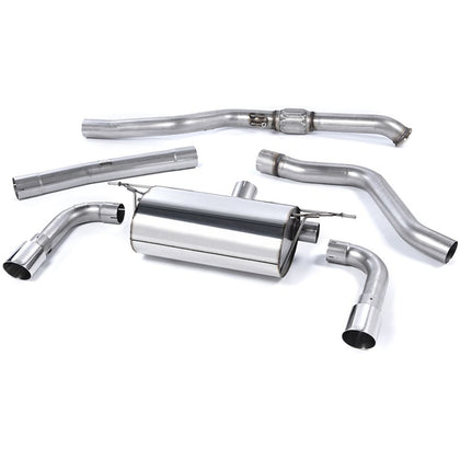 Milltek cat-back udstødning til BMW 2-serie M235i Coupé (F22), resoneret, polerede tips – billede 5