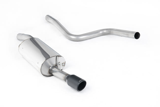 Milltek cat-back udstødning til Ford Fiesta Mk6 ST 150, ikke-resoneret, sorte tips – billede 2