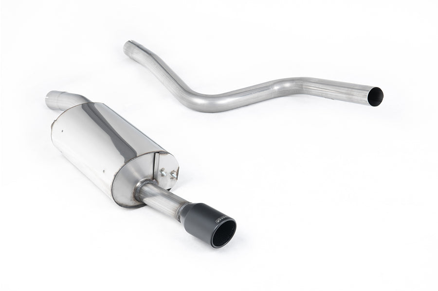 Milltek cat-back udstødning til Ford Fiesta Mk6 ST 150, ikke-resoneret, sorte tips – billede 2