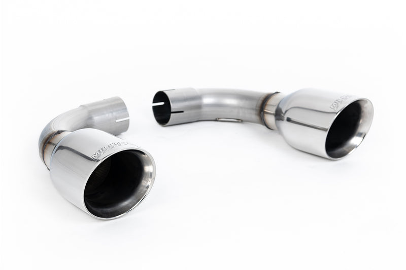 Milltek cat-back udstødning til Ford Focus Mk2 ST 225, resoneret, polerede tips – billede 2