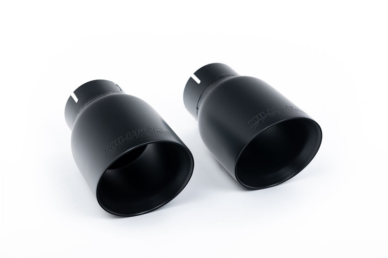 Milltek cat-back udstødning til Ford Mustang 5.0 V8 GT (Fastback), ikke-resoneret, sorte tips – billede 5
