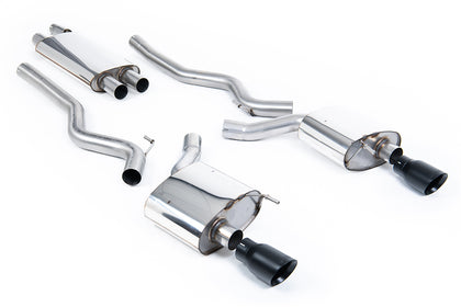 Milltek Cat-Back udstødning – Ford Mustang 2.3 EcoBoost (Fastback) – resoneret – produktbillede 1