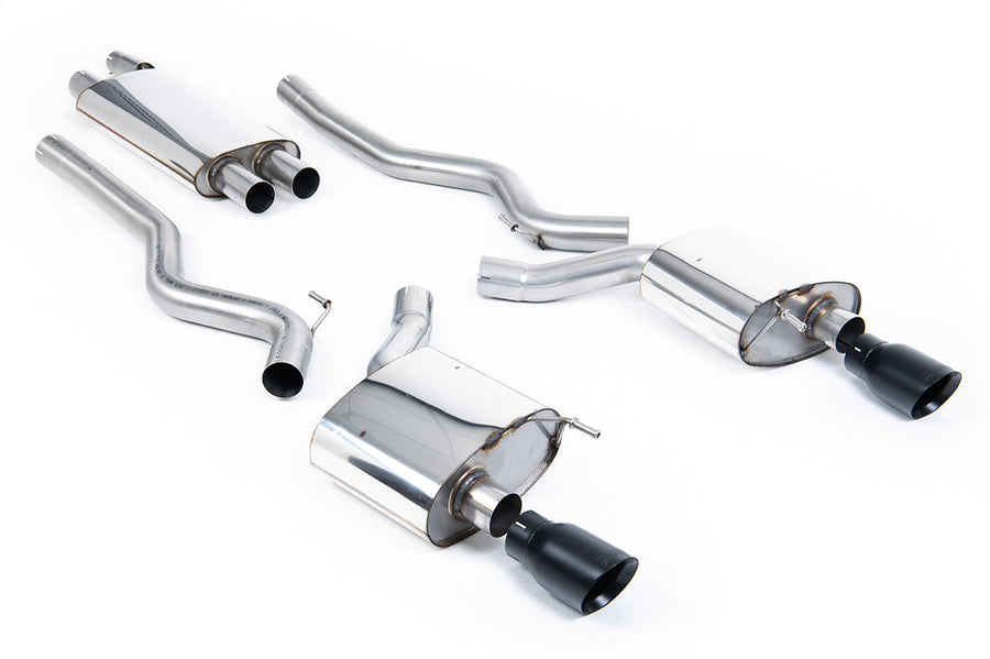 Milltek Cat-Back udstødning – Ford Mustang 2.3 EcoBoost (Fastback) – resoneret – produktbillede 1