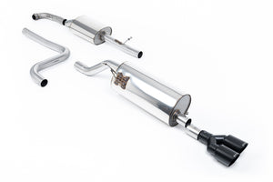 Milltek cat-back udstødning til Ford Fiesta Mk8 1.0T EcoBoost ST-Line 3 & 5 dørs, sorte tips – billede 4