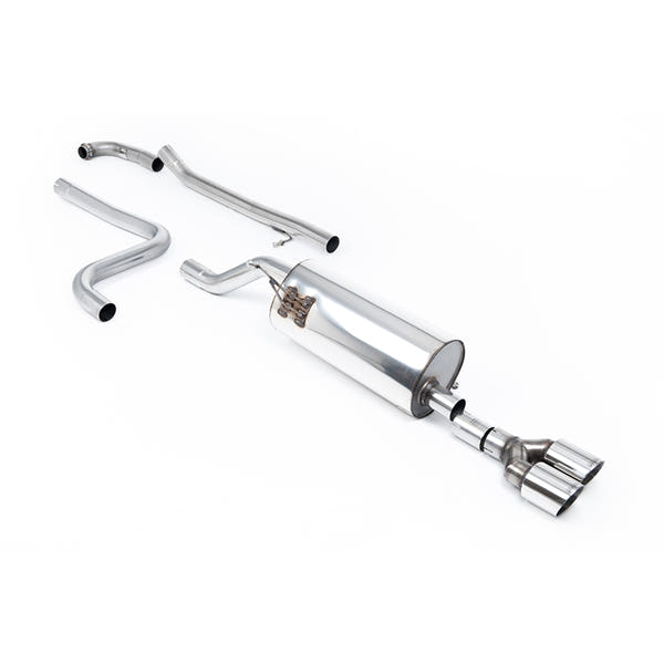 Milltek cat-back udstødning til Ford Fiesta Mk8 1.0T EcoBoost ST-Line 3 & 5 dørs, Road+