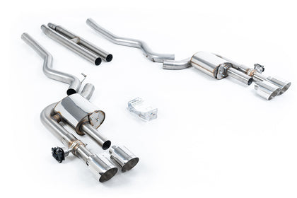 Milltek Cat-Back udstødning – Ford Mustang 5.0 V8 Mach 1 (Fastback) – produktbillede 5