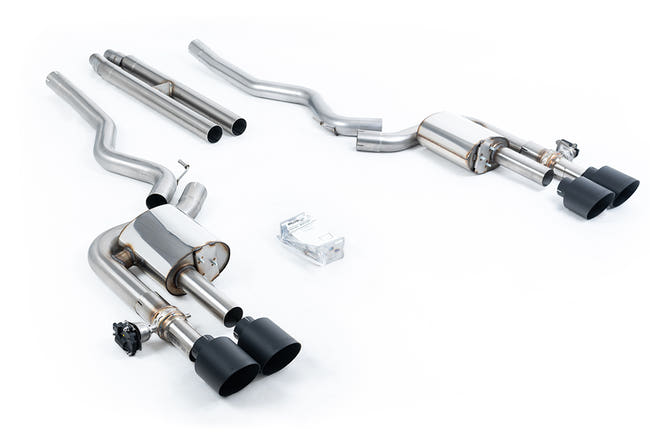 Milltek Cat-Back udstødning – Ford Mustang 5.0 V8 Dark Horse (S650 Fastback) – produktbillede 1