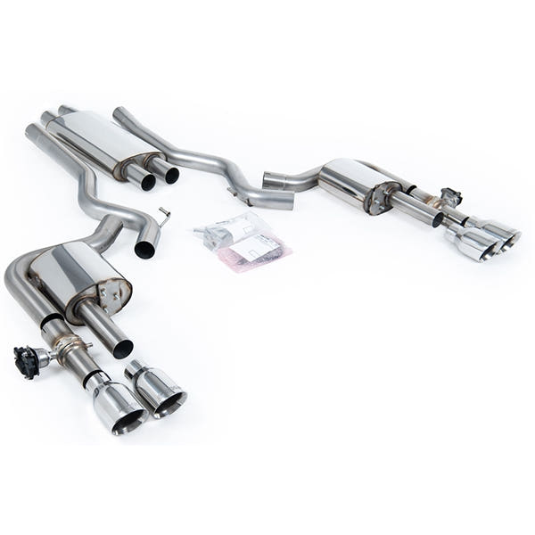 Milltek cat-back udstødning til Ford Mustang 2.3 EcoBoost (S650 Fastback), polerede tips – billede 7