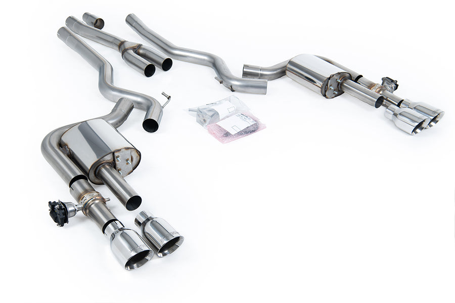 Milltek Cat-Back udstødning – Ford Mustang 2.3 EcoBoost (S650 Fastback) – produktbillede 1