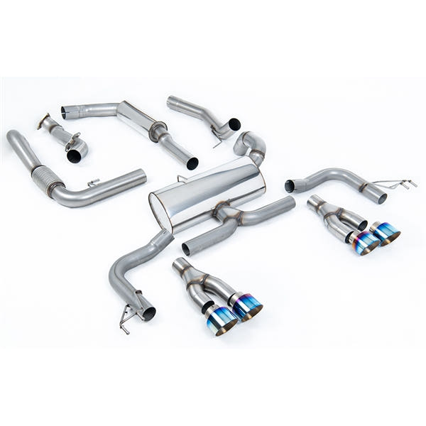 Milltek cat-back udstødning til Honda Civic Type R FK2 turbo 2.0 liter i-VTEC