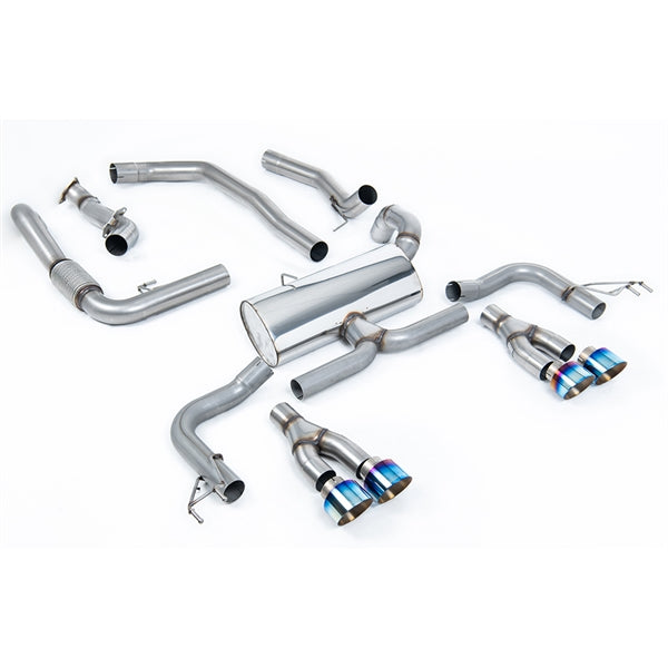 Milltek cat-back udstødning til Honda Civic Type R FK2 turbo 2.0 liter i-VTEC, Road+