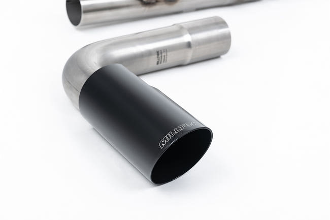 Milltek ikke-resonansdæmpet system med Cerakote sorte endrør (skjult klemme) – Ineos Grenadier B58 – produktbillede 2