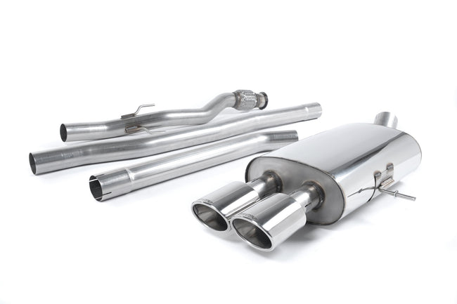 Milltek cat-back udstødning til MINI Mk2 (R58, R59) Cooper Coupé, ikke-resoneret