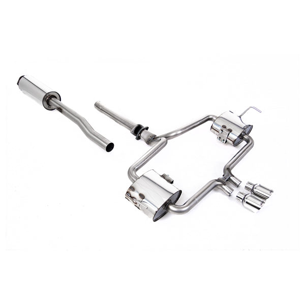 Milltek cat-back udstødning til MINI Mk1 (R53) Cooper S, resoneret – billede 3