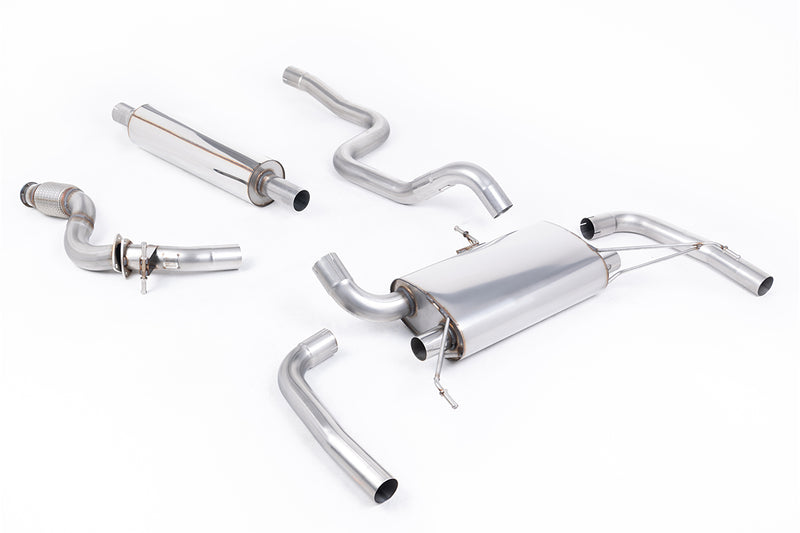 Milltek cat-back udstødning til Peugeot 308 GTI 270 (1.6T) Non-OPF/GPF Models, resoneret