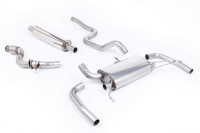 Milltek cat-back udstødning til Peugeot 308 GTI 270 (1.6T) Non-OPF/GPF Models, resoneret
