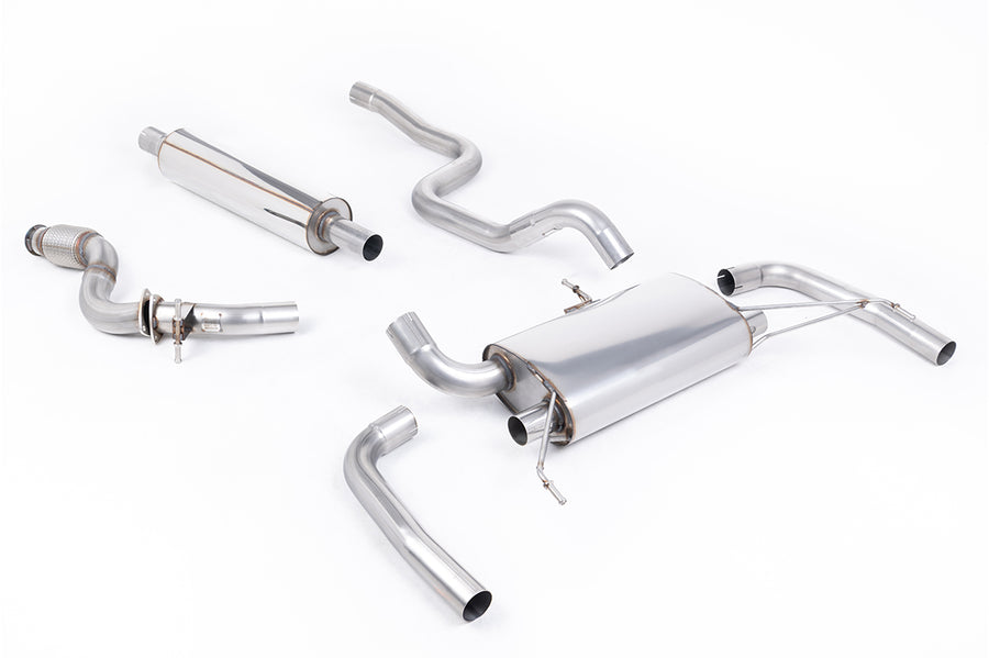 Milltek cat-back udstødning til Peugeot 308 GTI 270 (1.6T) Non-OPF/GPF Models, resoneret