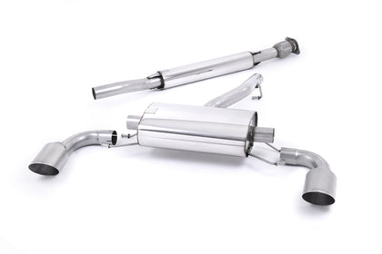 Milltek cat-back udstødning til Toyota GT86 2.0 liter, resoneret, tips i børstet titanium – billede 8