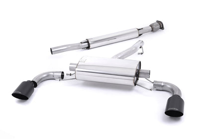 Milltek cat-back udstødning til Toyota GT86 2.0 liter, resoneret, sorte tips – billede 6