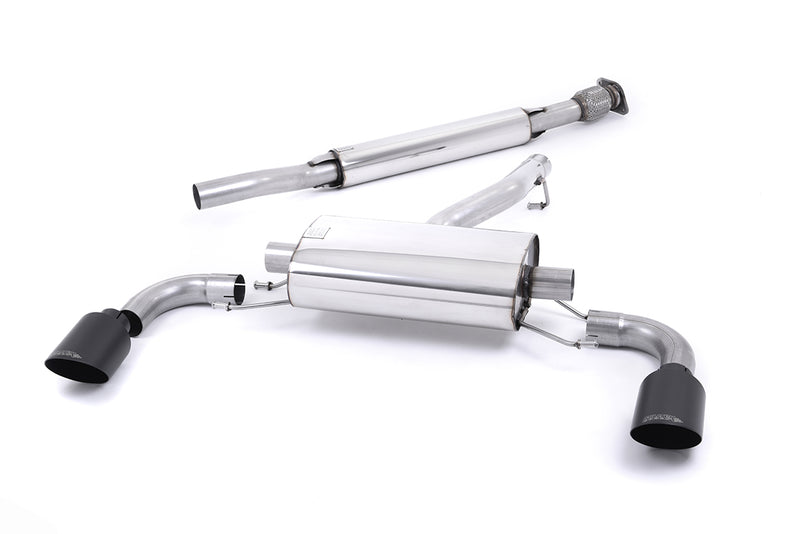 Milltek cat-back udstødning til Toyota GT86 2.0 liter, resoneret, sorte tips – billede 6